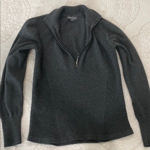 Eddie Bauer medium quarter zip sweater